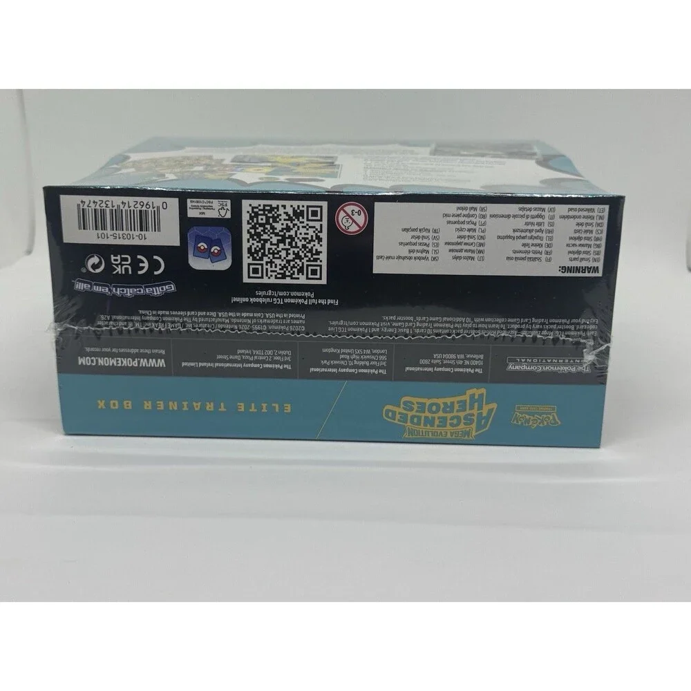 Pokemon TCG Mega Evolution ASCENDED HEROES Elite Trainer Box ETB NEW/Sealed